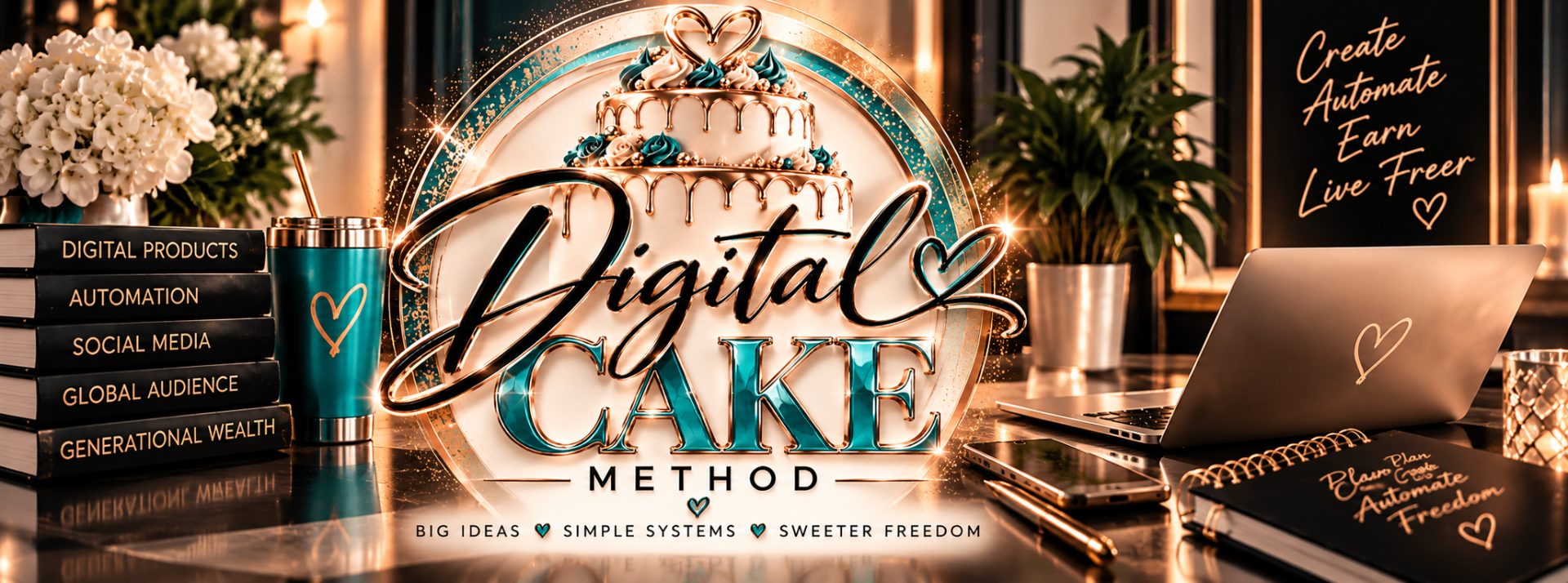 Digital Cake Method — big ideas, simple systems, sweeter freedom